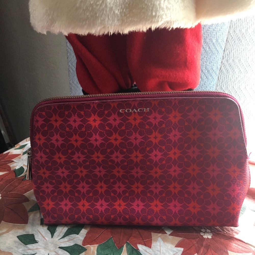 Coach cosmetic bag